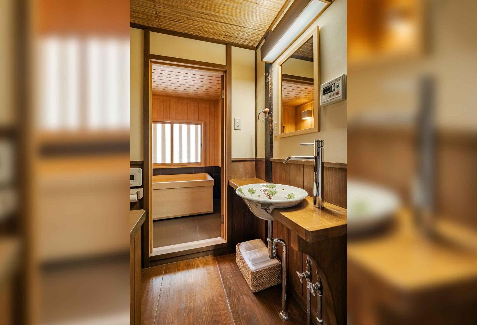 Вилла Gion Koyu An Machiya House Киото Экстерьер фото
