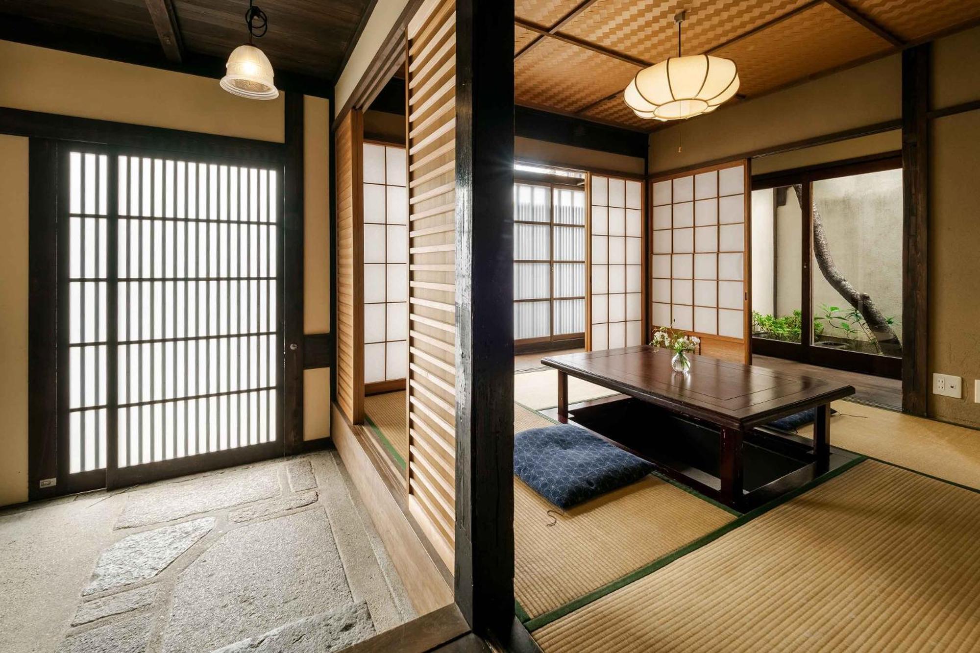Вилла Gion Koyu An Machiya House Киото Экстерьер фото